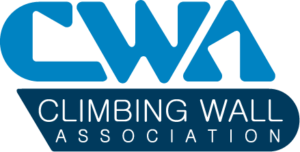 Graphic logo for the Climbing Wall Association