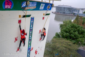 Womens' Speed Climbing World Cup Wujiang, China 2018