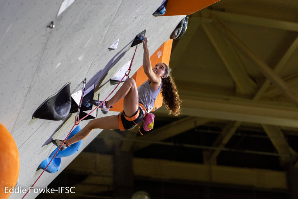 brooke raboutou lead climbing 2019 climbing world championships